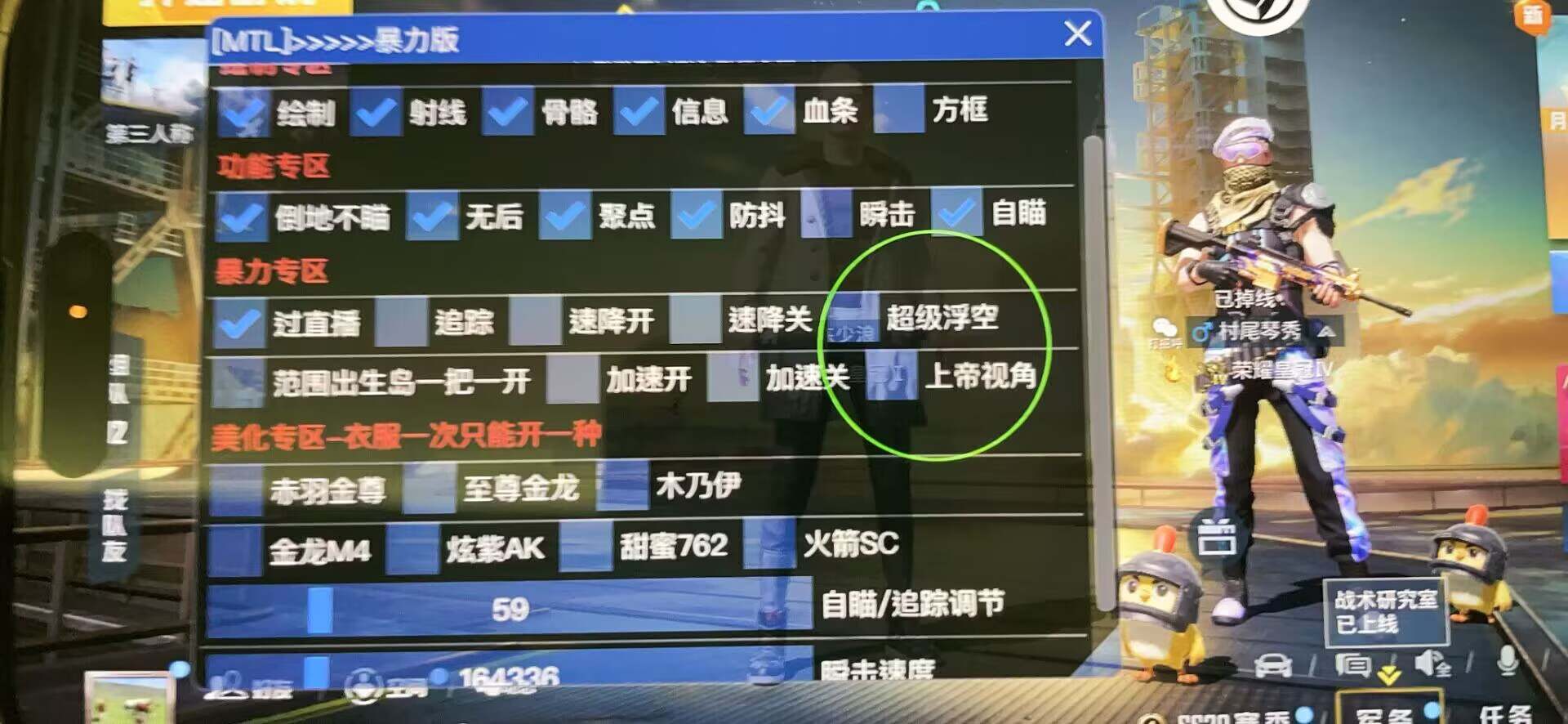 和平精英辅助【彩虹】